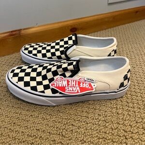 Brand new Checkered Low Top Vans